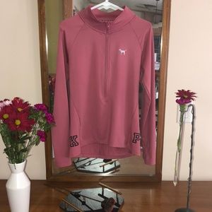 Mauve PINK Quarterzip